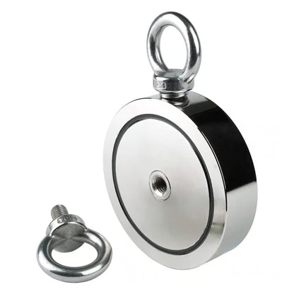 Zestaw Magnes Neodymowy Dwustronny N52 – Udźwig 2x500 kg