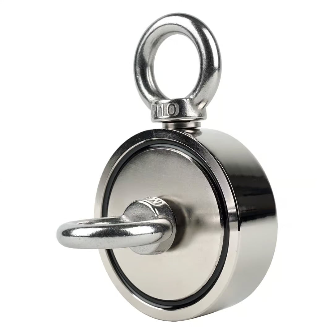 Zestaw Magnes Neodymowy Dwustronny N52 – Udźwig 2x250 kg