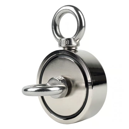 Zestaw Magnes Neodymowy Dwustronny N52 – Udźwig 2x250 kg